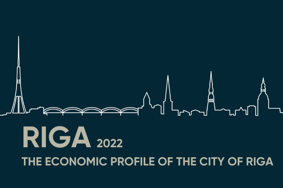 The city of Riga's economic profile 2022 has been published