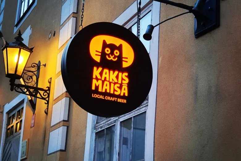 Craftbier-Brauereien und Bars in Riga - Kaķis maisā („Katze im Sack“)