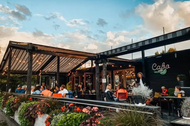 Top summer terraces in Riga - Cabo Cafe