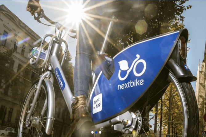 Riga by bicycle - NextBike