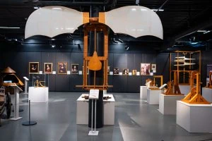 Ausstellung „Die Maschinen von Leonardo da Vinci“