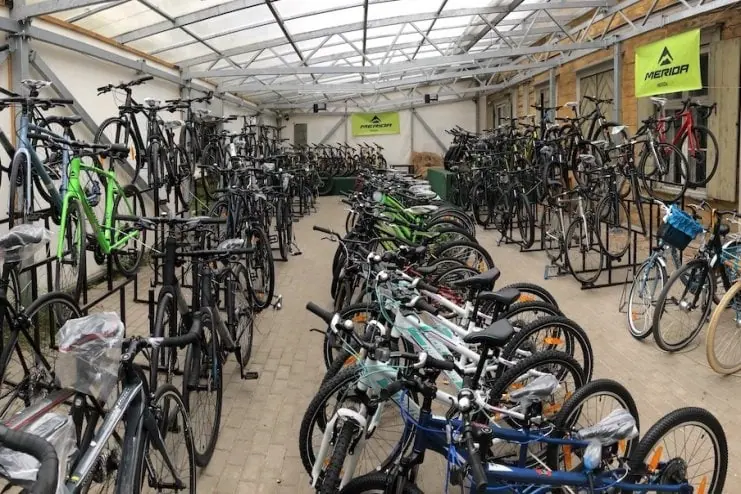 Riga by bicycle - Gandrs